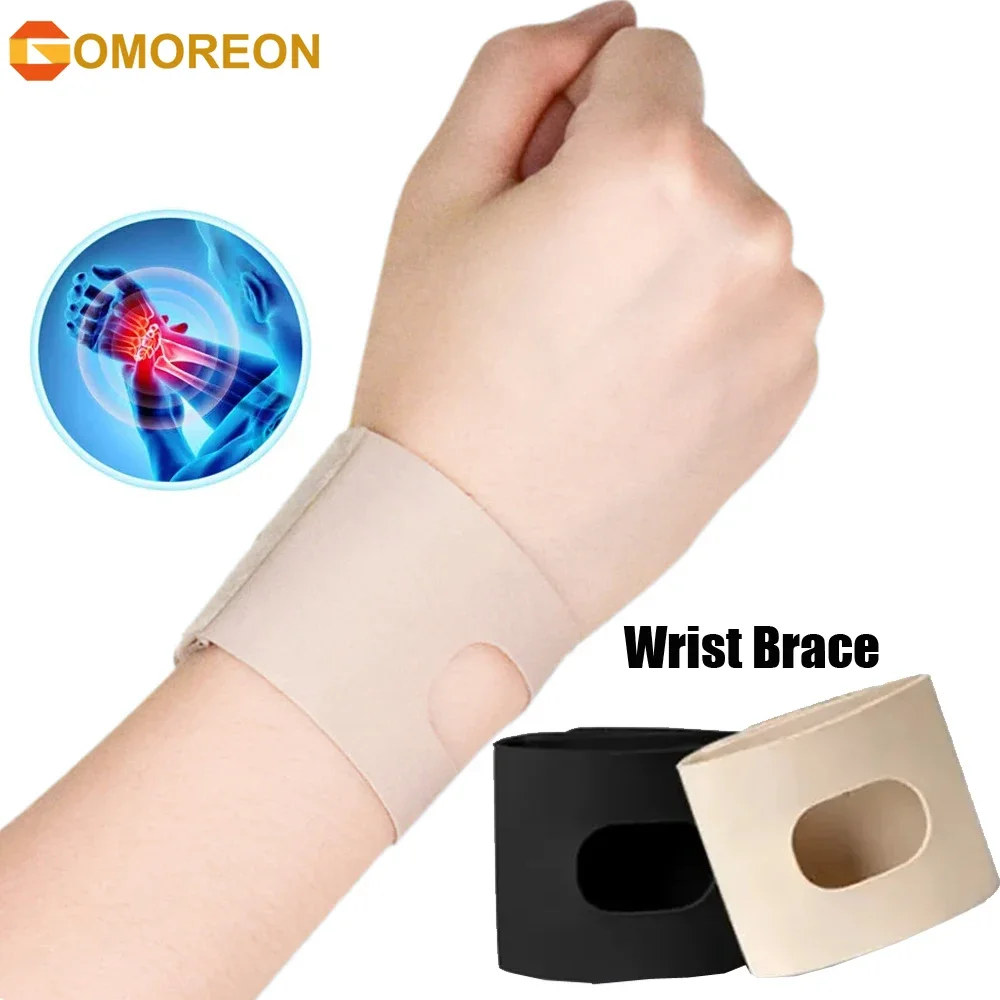 

GOMOREON 1Pcs Adjustable Wrist Brace for TFCC Tears, For Left and Right Wrists, Support for Weight Bearing Strain, Exercise