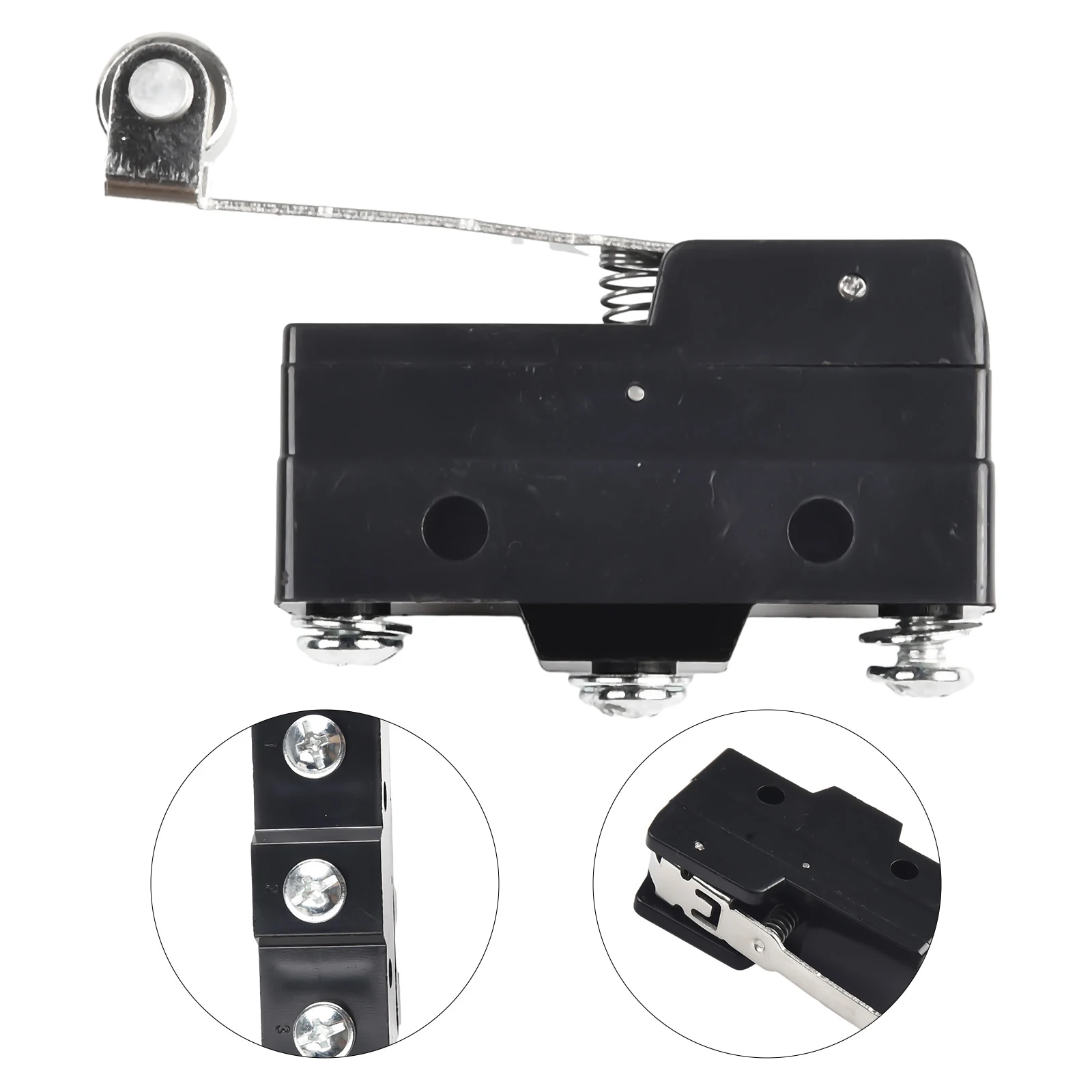 Z-15GW2-B Switch Brass Terminal Long for service Life Switch Momentary Roller Lever Switch Roller Lever Z-15GW2-B