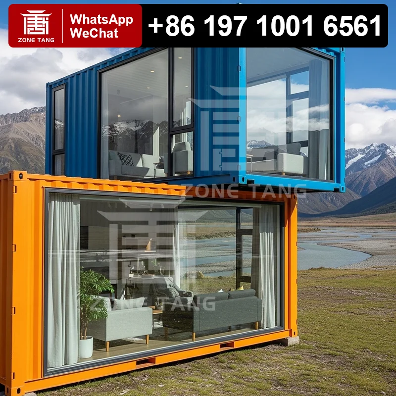 

40 Foot Container Home Ecological Restaurant Flat Pack House Tiny House Prefab Homes For Sale Garden House Best Houses House USA