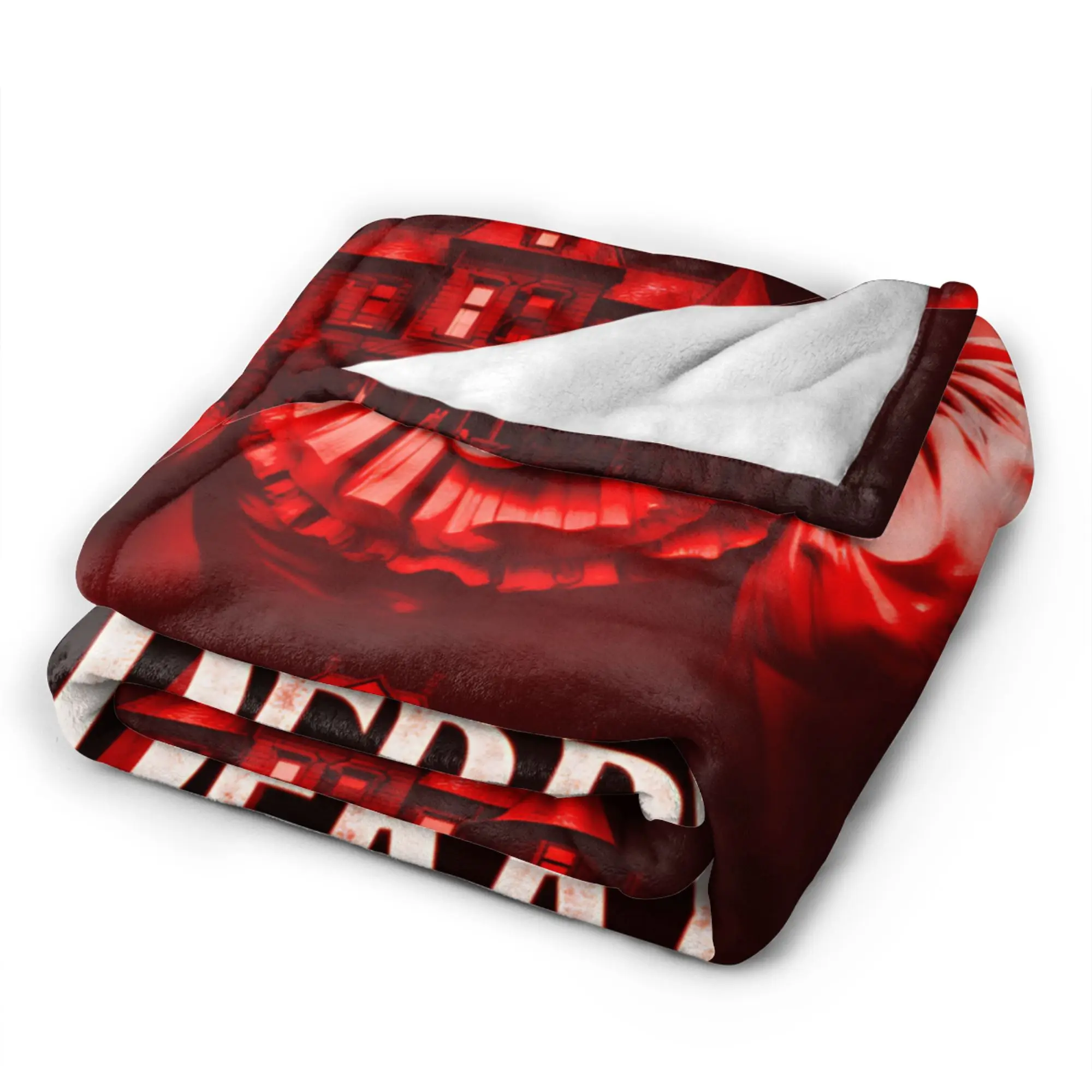 تكنولوجيا المعلومات مرحبا بكم في ديري 2025 بطانية ناعمة دافئة نزهة أفخم رمي بطانية نمط غرفة المعيشة الفانيلا المفرش غطاء سرير أريكة