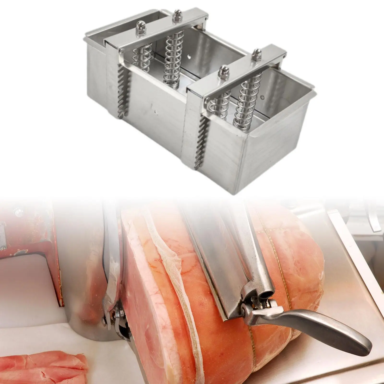 

Meat Forming Maker Sturdy Easy to Use Meats Press Tool, Lunch Meat Pressing Beef Brick for Pressing Ham, Tofu Restaurant, Hotel