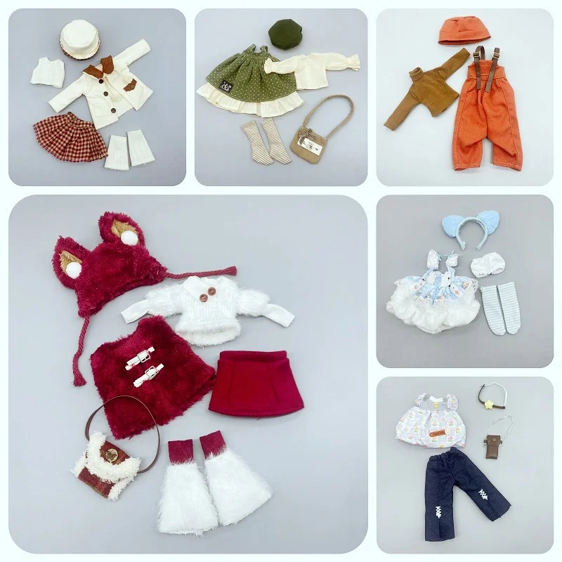 1/6 Scale Bjd Doll Clothes Fit For Aka Body Gl Body Gungun Body 30cm Doll Coraline Doll Lolita Style Dress-Up Outfit Perfect Gif