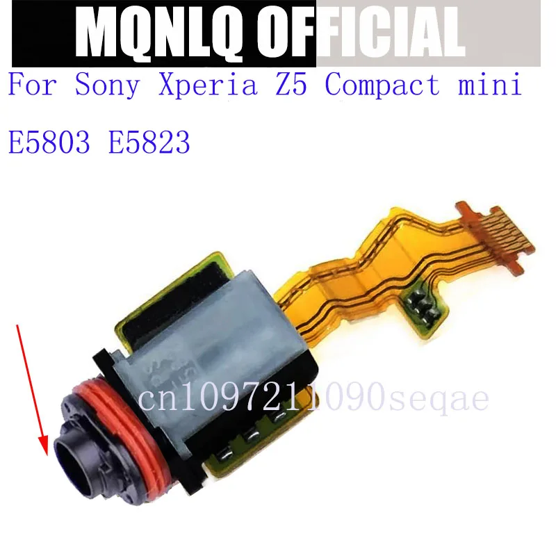 For Sony Xperia Z5 Compact mini E5803 E5823 Headphone Earphone Audio Jack Flex Cable Module Replacement cable