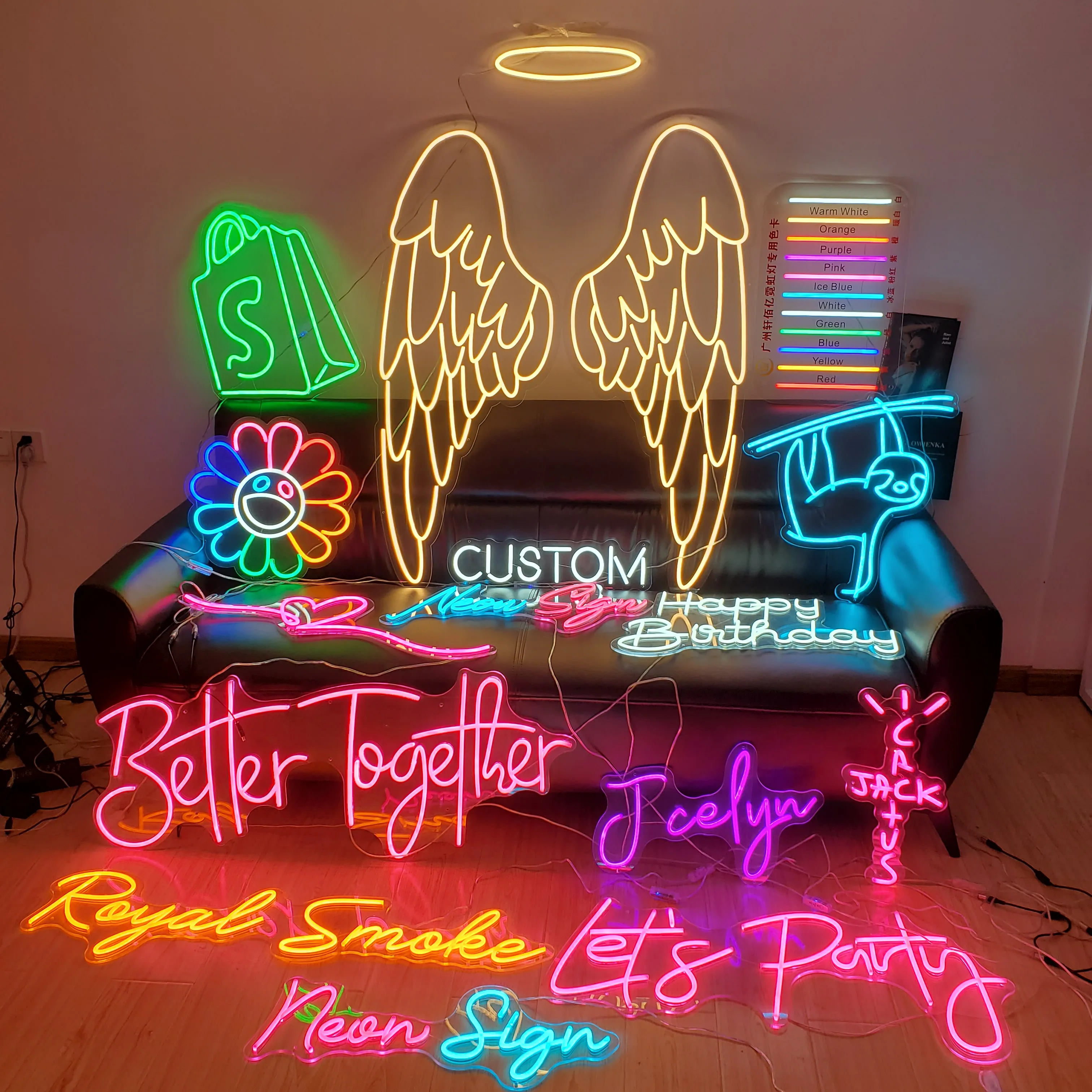 Insegna al Neon personalizzata luce LED segno luminoso Indoor Bar Studio Wall Decor Party Event Wedding Decor regalo di compleanno, Plz contattaci