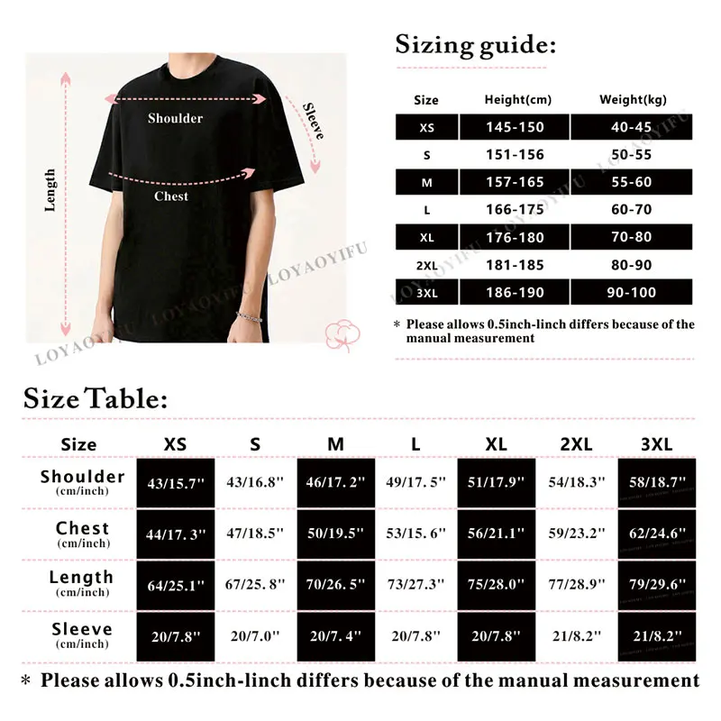 Cartoon stick printed crewneck top Personalized gift casual and comfortable novelty short-sleeved T-shirt