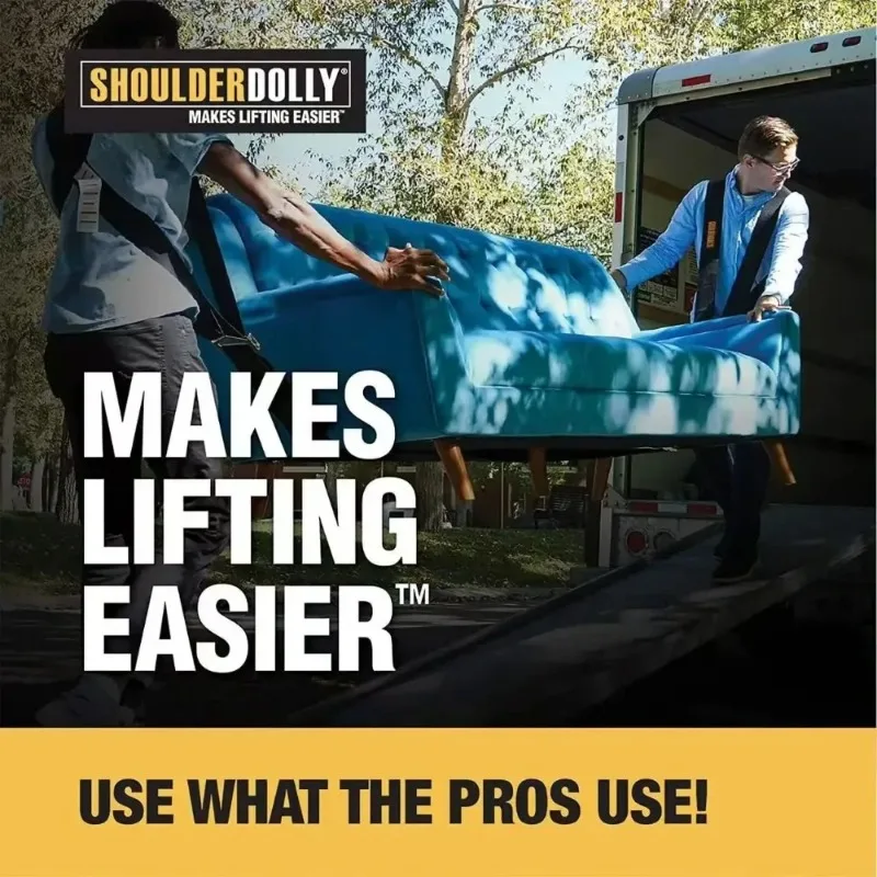 Furniture Moving Carrying Straps Shoulder Forearm Carry Rope Lift Heavy Furniture Transport Belt Ropes Lifting Cord Moving Strap