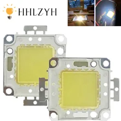 9-12V Chip LED koraliki 100W 50W 30W 20W 10W lampy dioda podświetlenia zimne białe ciepłe białe matryca LED do DIY żarówki światło halogenowe LED