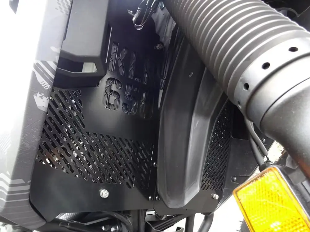

Motorcycle For Kawasaki KLR650 2022 2023 2024 2025 KLR 650 S Traveler Adventure Radiator Grille Cover Guard Protection Protetor
