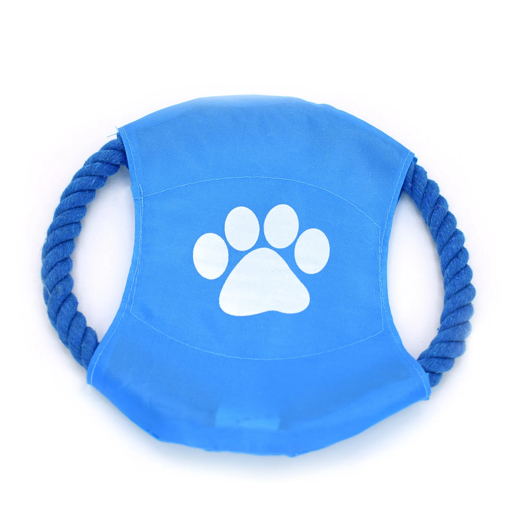 Puppy Outdoor Floating Fetch Chew Toy Rope Frisbee Wear‑Resistant Teeth Clean Toy For Dog Daily Interactive Training Game Play