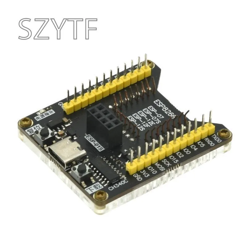 ESP8266 Development WIFI Board Test Frame Burning Fixture Tool Downloader For ESP-01S ESP07S ESP12E ESP12F ESPF1 ESP-F ESP01/07