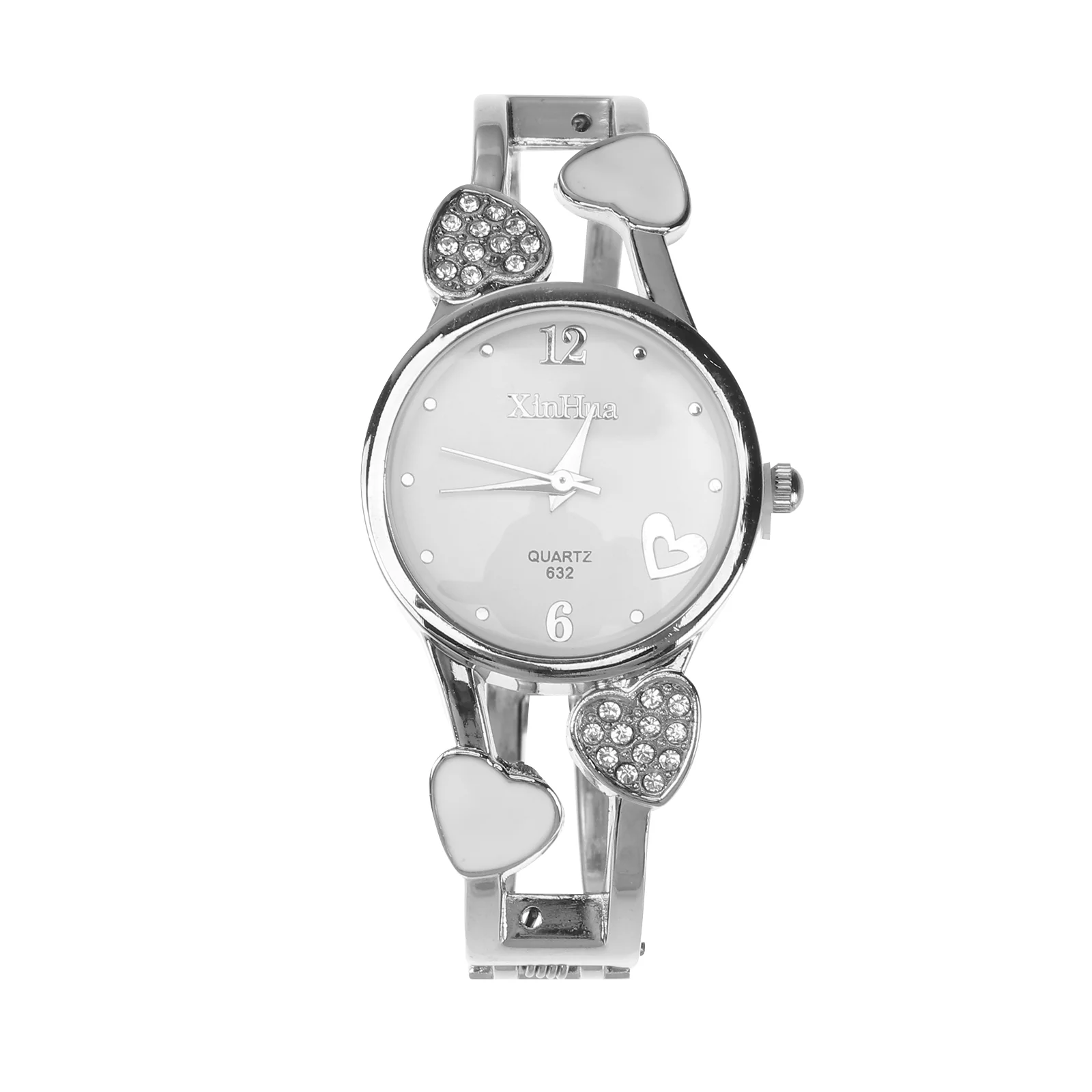 

Diamond Bracelet Watch Girls Great Gift Ladies Lady Quartz Wristwatch Women Chic Female Stainless Steel Fashion Nurse