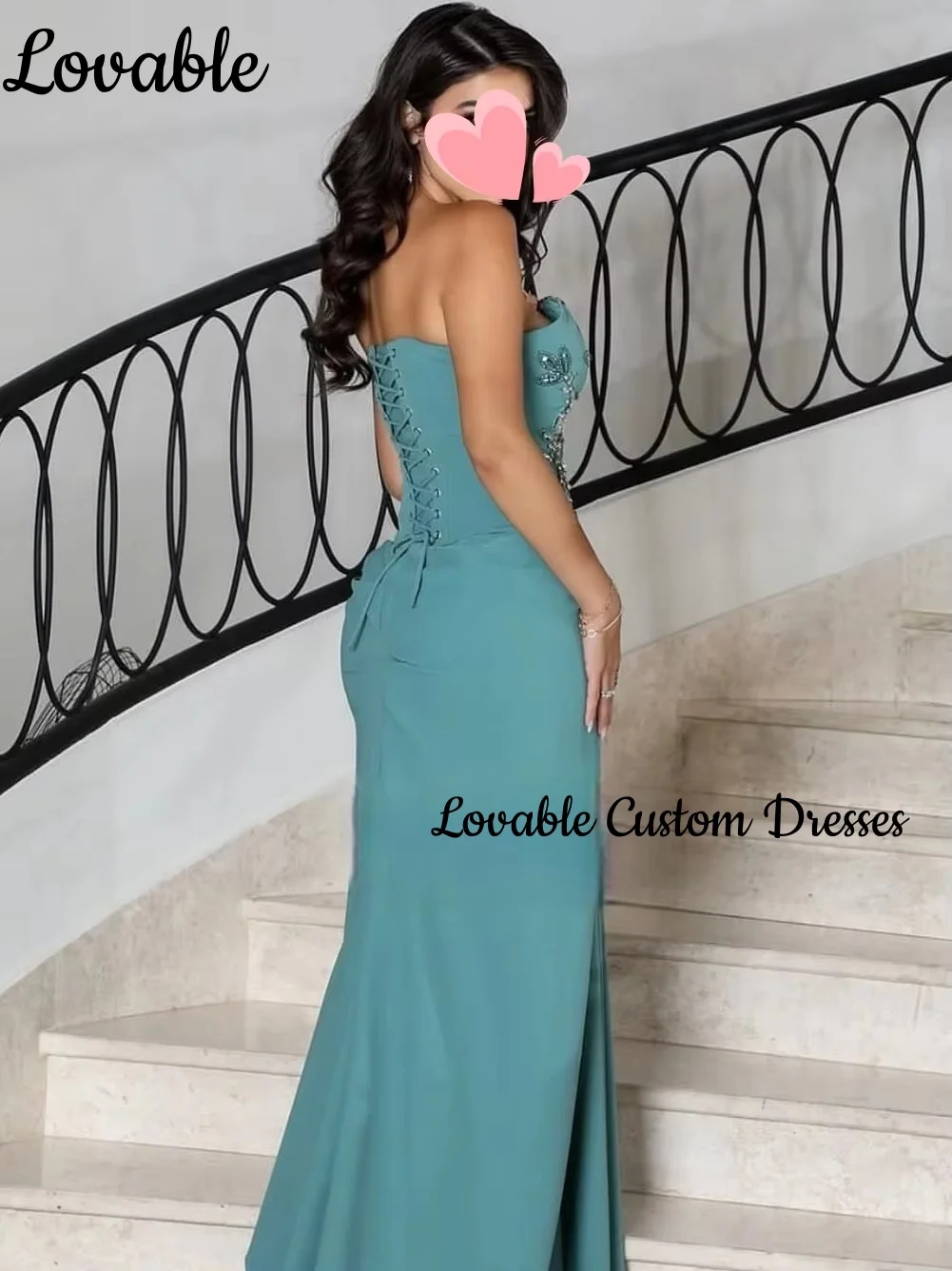 Свадебное платье на заказ, трапециевидное платье в форме сердца, роскошные вечерние платья длиной до пола, платья без рукавов с бисером на молнии для Pr