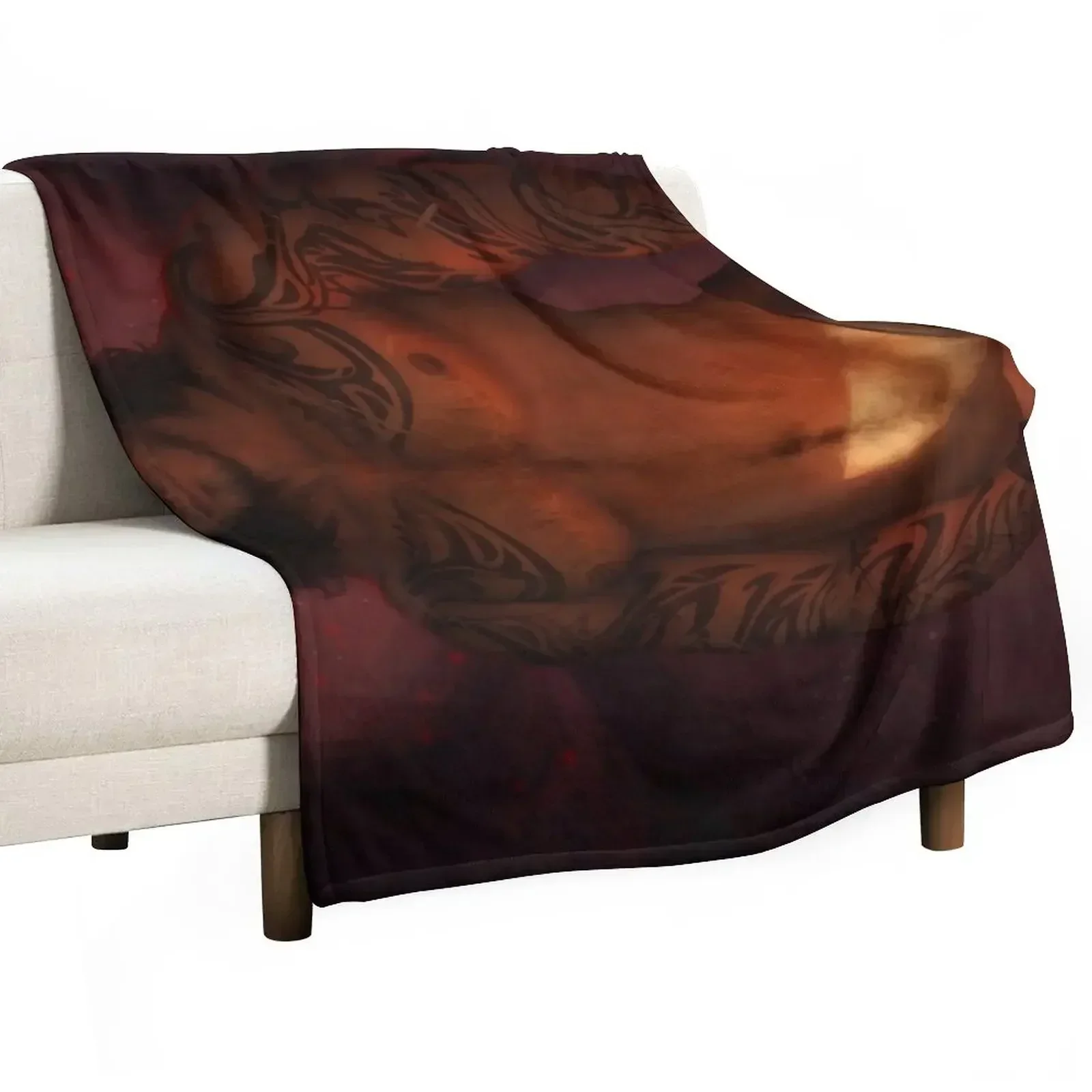 ACOTAR: Cassian Throw Blanket Summer Beddings Heavy Soft Blankets