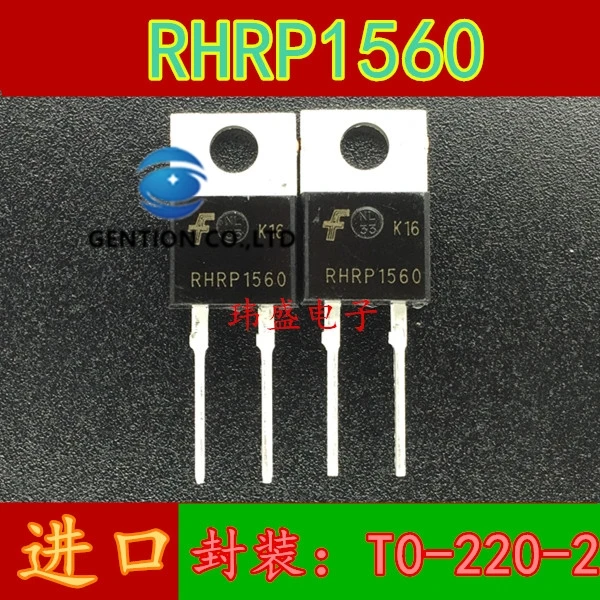 

10 шт. MUR1560G RHRP1560 T0-220-2 15A 600 В U1560G диод быстрого восстановления в наличии 100% новый и оригинальный