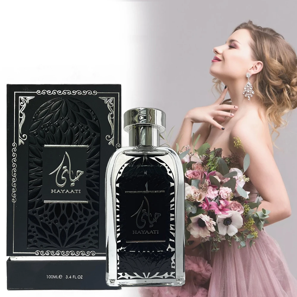 Sexuellement de parfum de marque durable pour femmes et hommes, parfum de phéromone, parfum floral de plante de Cologne, 100ml, parfums de nouilles arabes originaux