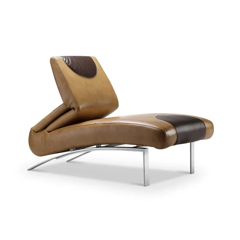 

New Arrival Ruiya Lying Chair Modern Minimalist Living Room Leisure Chair Waiting Room Lounge Luxury Sofa Chair