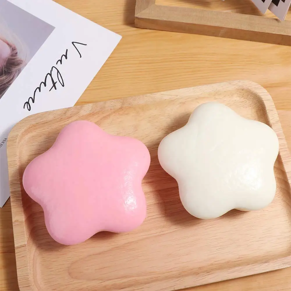 

Slow Rise Sticky Slow Rebound Star Toy Ultra Moist Soft Milk Scent Star Squeeze Toy Simulation Kawaii Star Pinch Toy Children