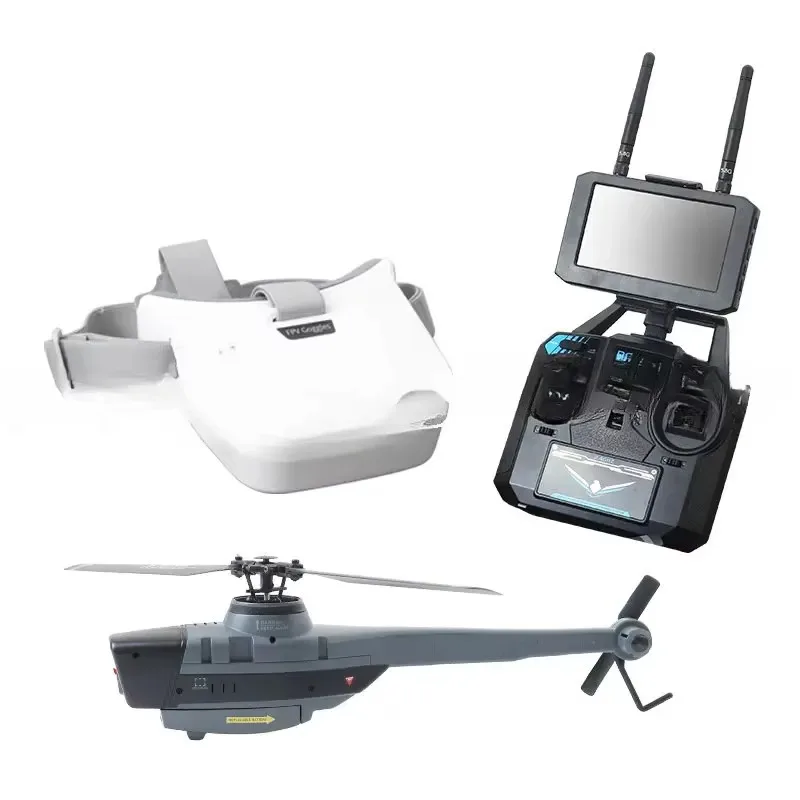 ل C128 Fpv معبر آلة Black Bee Uav 5.8G نقل الصور طائرات التحكم عن بعد هليكوبتر محاكاة الطائرات