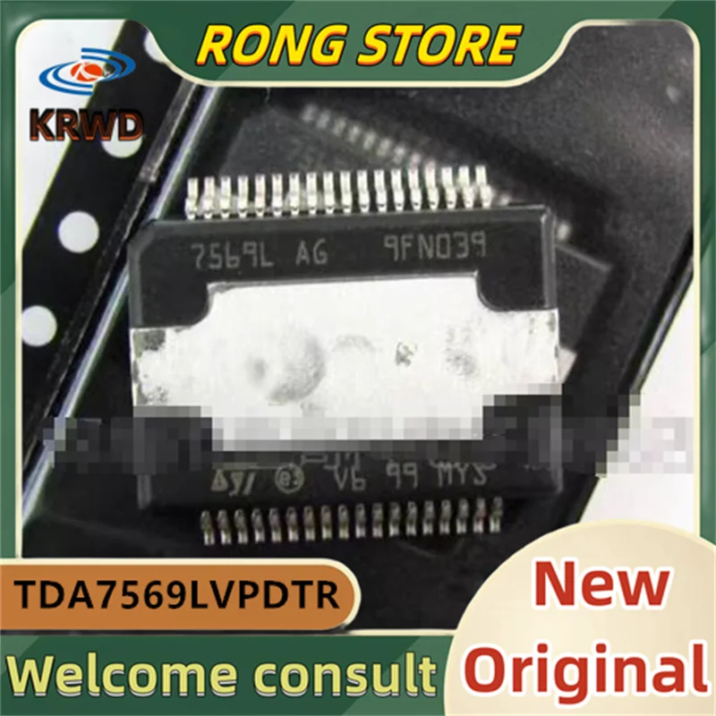 2PCS 7569L New and original TDA7569LVPDTR TDA7569LVPD TDA7569 HSOP36