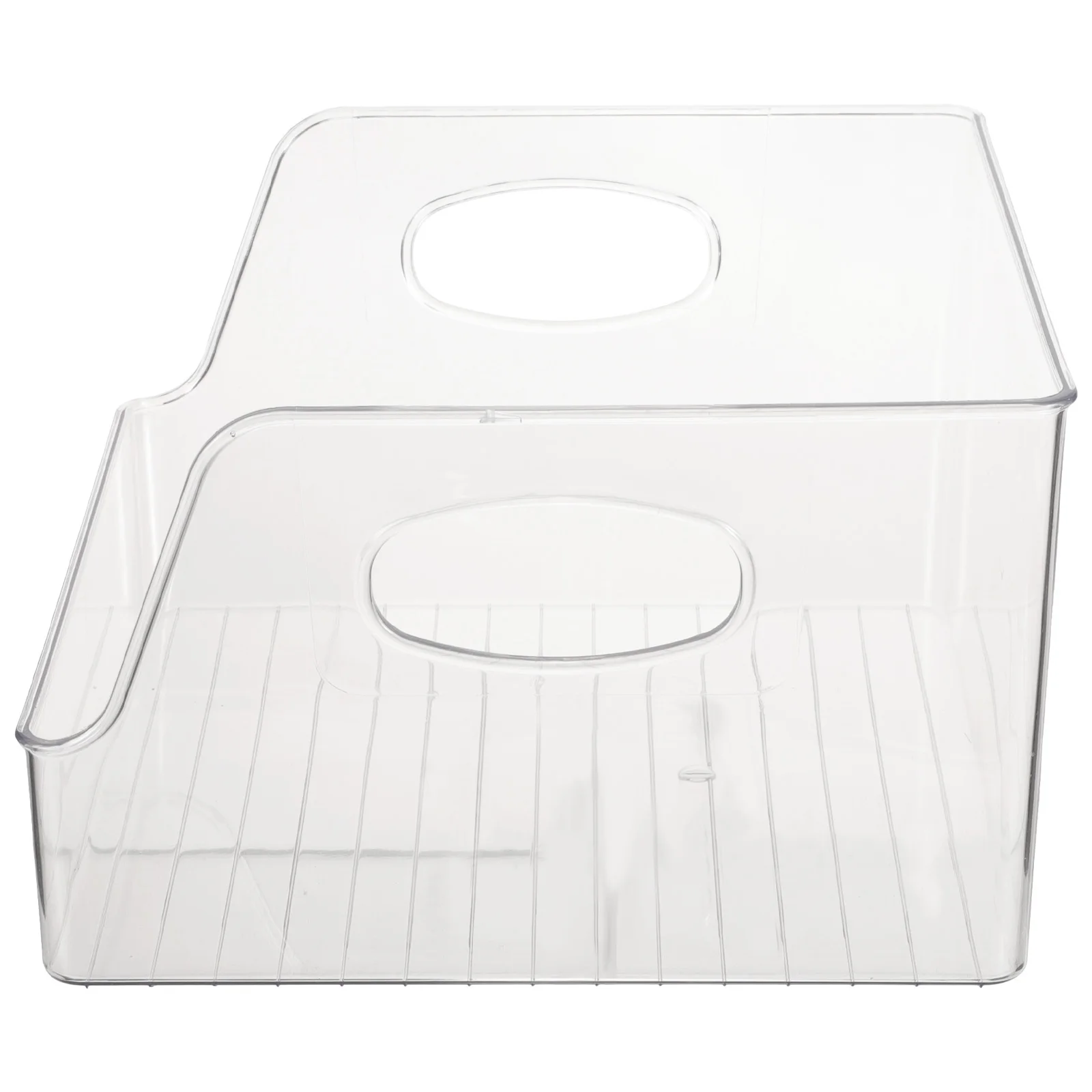 1Pcs Transparent Book Storage Box Multipurpose Organizer for Home Classroom Library Book Magazine Newspaper Container