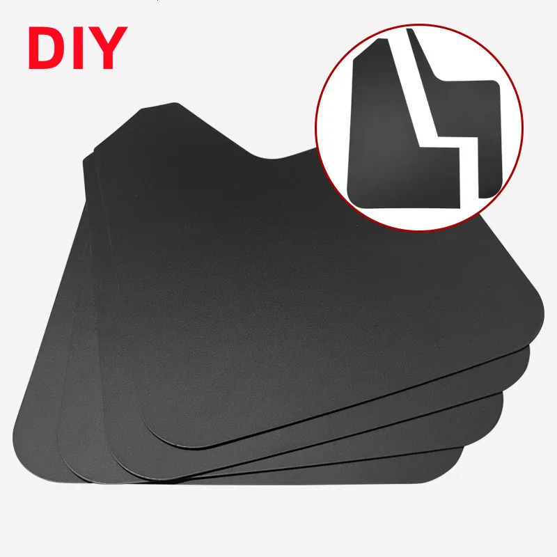 Universal Basic Mud Flaps Set Black