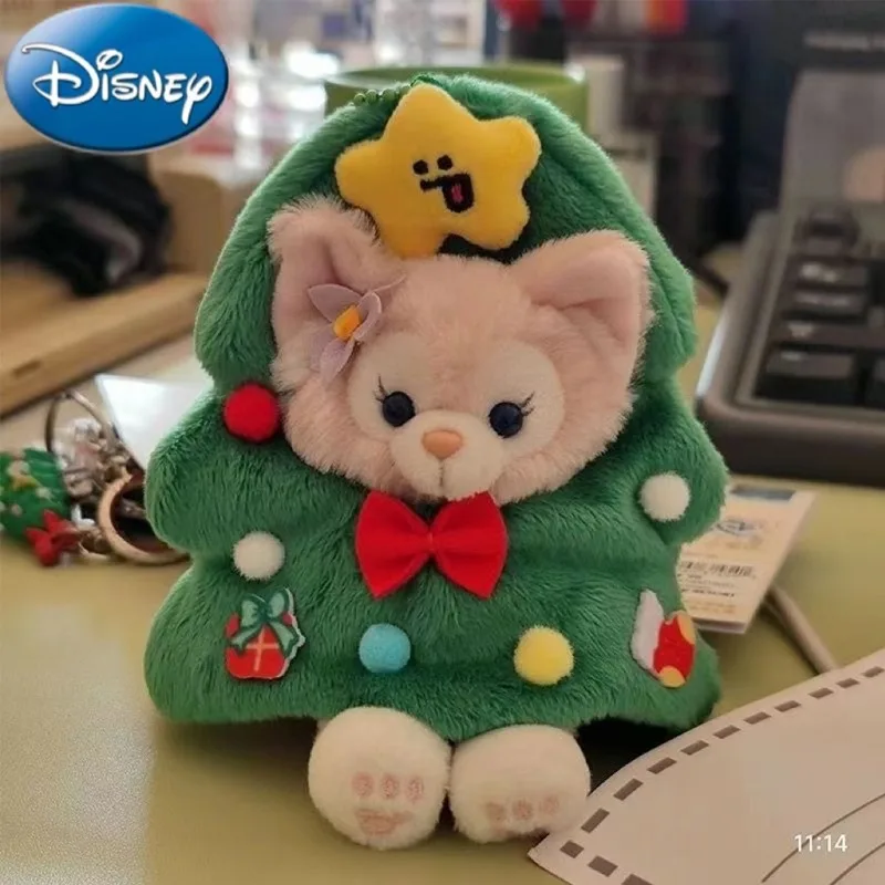 

Disney Doll Headdress Cloak LinaBell Plush Pendant Christmas Tree Plush Doll Keychain Cute Birthday Gifts for Best Friends Kids