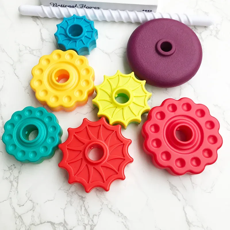 2024 New Rainbow Tower - Popular Baby Stack Toy Color Spin Tower in Large Size High Quality Gift for Boys and Girls of All Ages