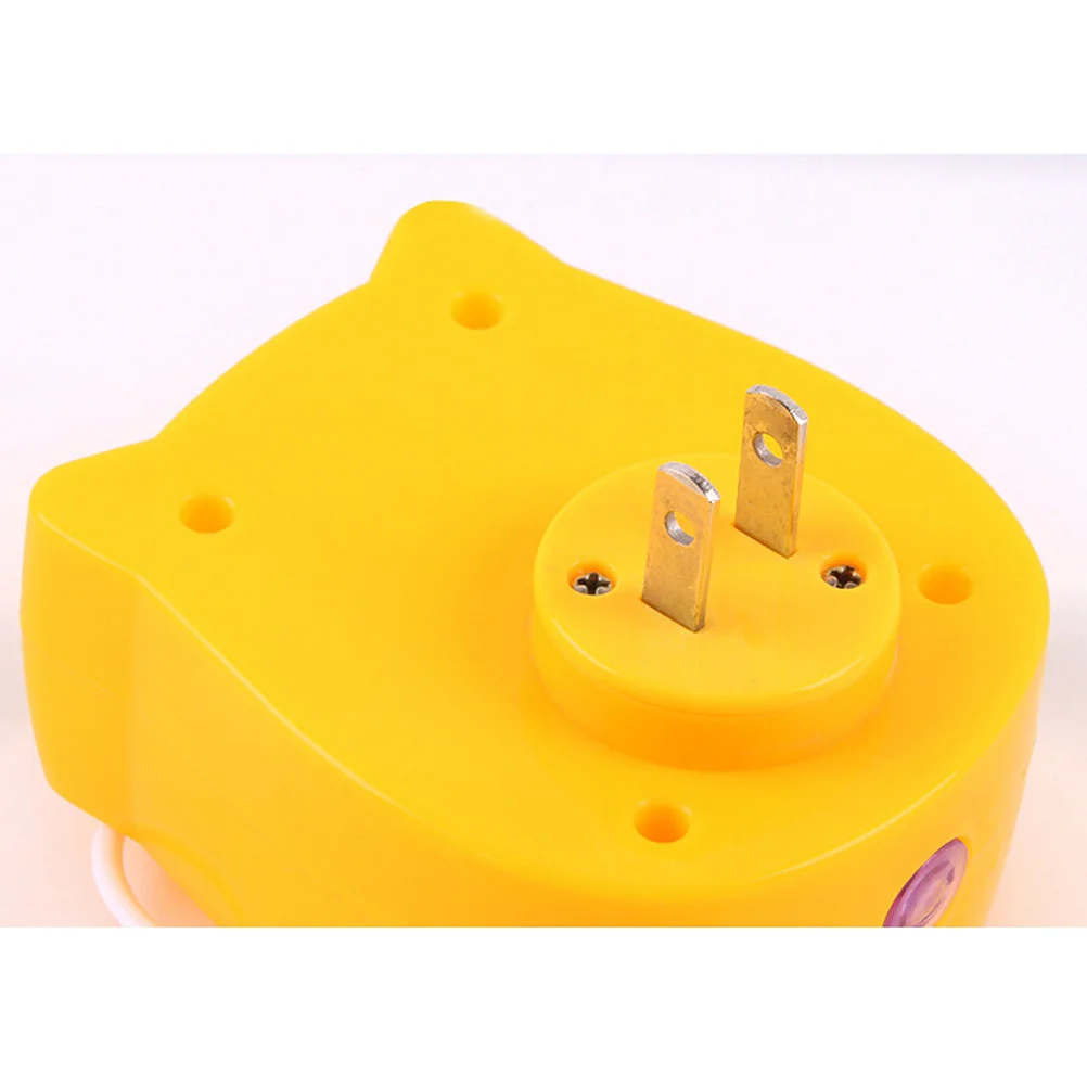 

Owl-Shaped LED Night Sensor Wall Lamp Us Plug Green Pink Plug-in Bedroom Night Light Bedside Lamp Energy Saving