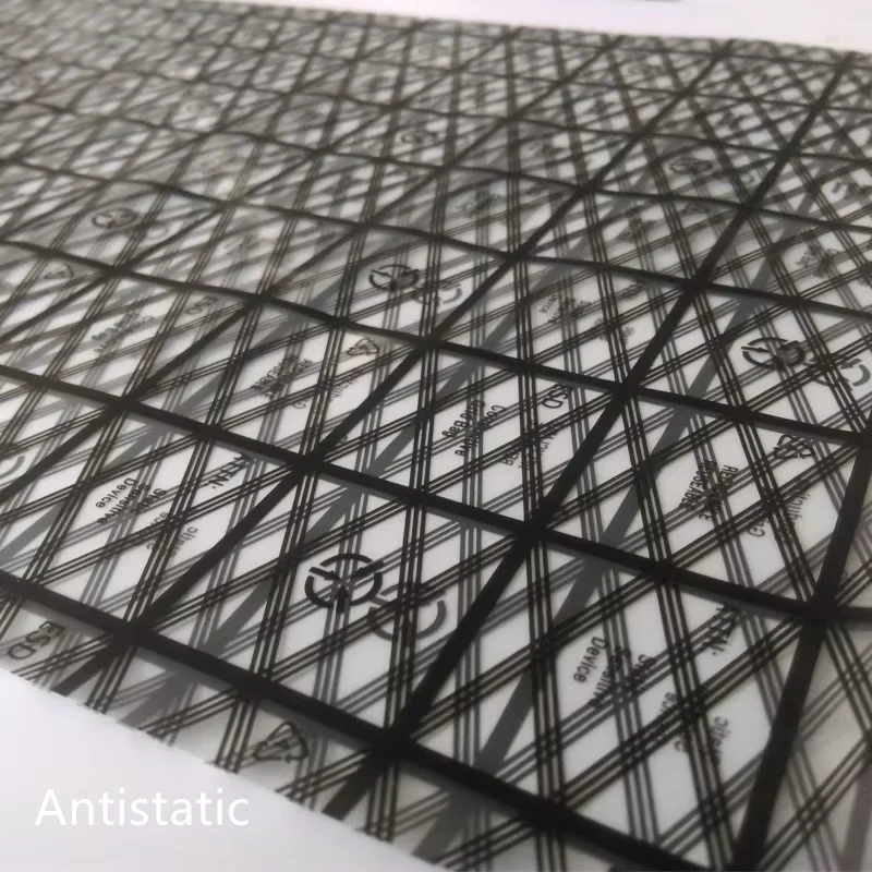 الجملة أكياس فقاعة Esd الأسود الختم الذاتي بالقرب مني حقيبة موصل شفافة مضادة للكهرباء الساكنة