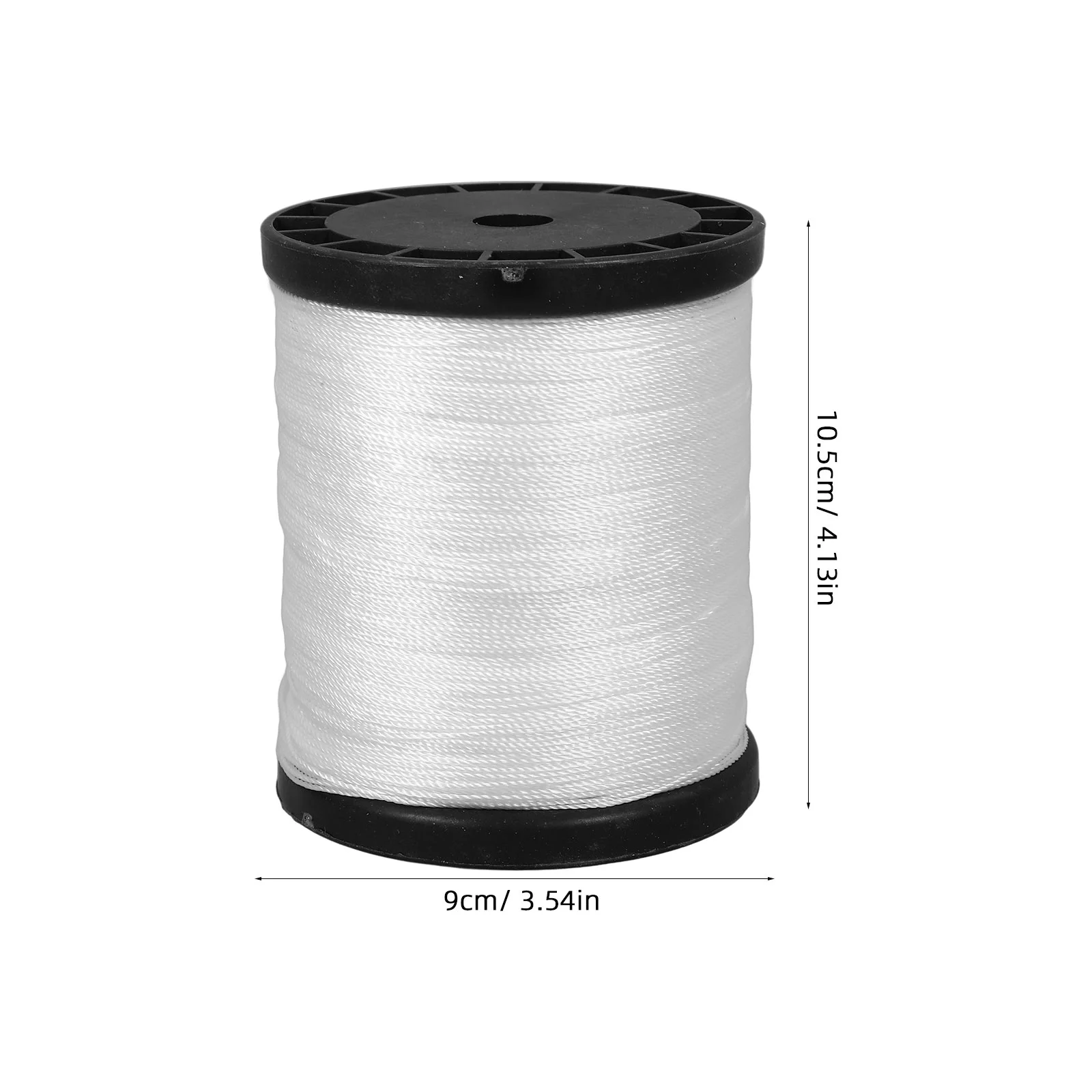 2 Rolls Micro Construction Nylon Line Twine Tools Heavy Cotton Rope White Plant