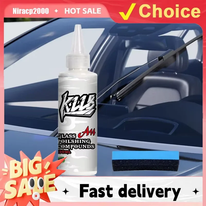جديد سيارة الزجاج عامل تلميع أكسيد السيريوم إزالة الشحوم فيلم الزجاج طلاء بقع المياه خدوش طفيفة إصلاح دون علامات