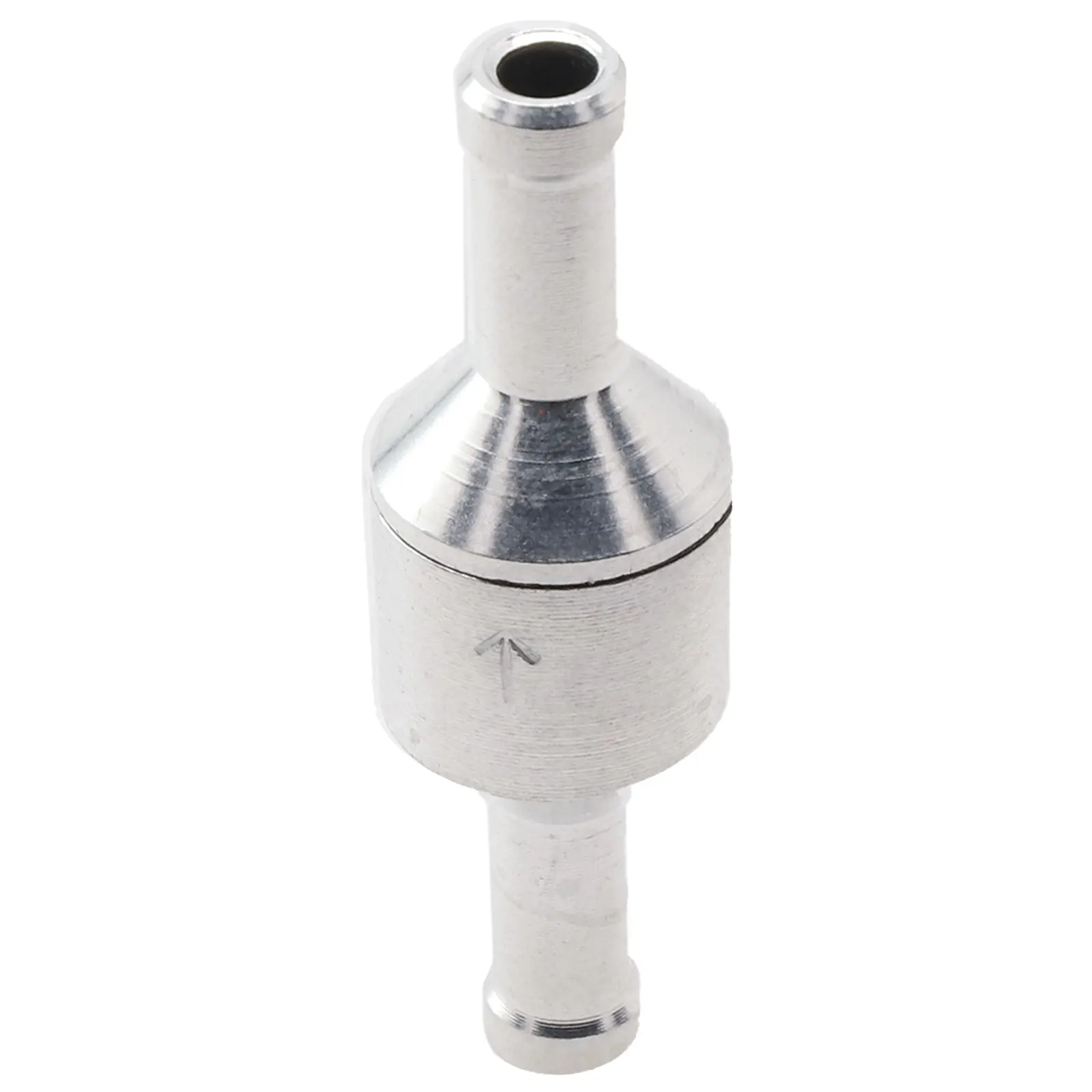 6/8/10/12/14/16mm Inline Way Non-Return Check Valve Aluminium Alloy Fuel Non Return Check Valve One-Way Fit Carburettor