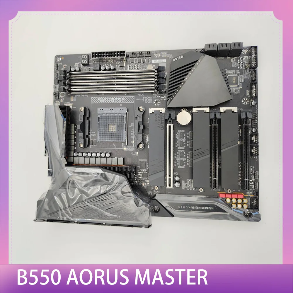 

Socket AM4 DDR4 128GB PCI-E 4.0 ATX Desktop Motherboard B550 AORUS MASTER
