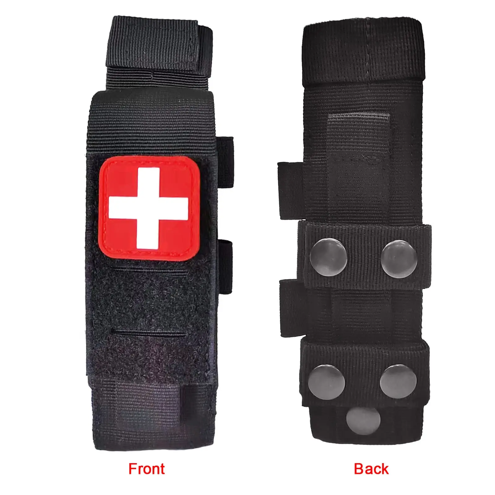 Molle First Kit Aid Tourniquet Survival Medical Belt 2nd Bag Holder Hiking Camping Emergency Rescue