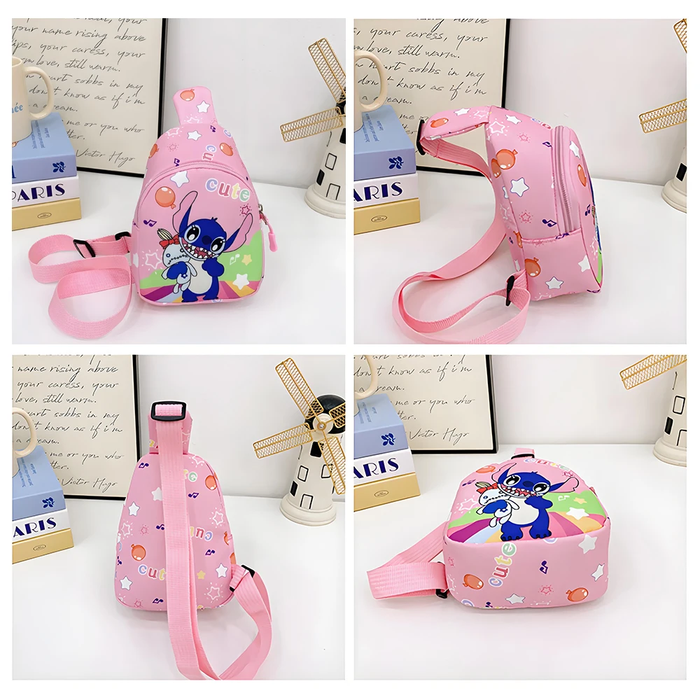 5 أنماط غرزة شخصيات كرتونية حقيبة فيلم الرسوم المتحركة شخصية طباعة الكرتون Crossbody حقيبة صدر للرجال حقيبة الوجبات الخفيفة هدية للأطفال