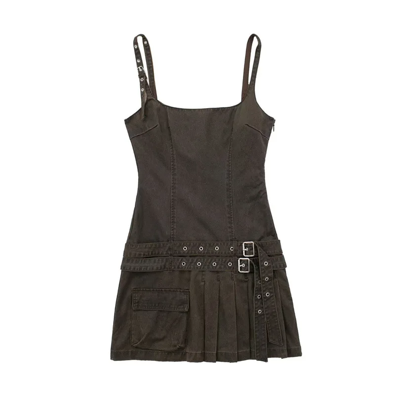 

Новая модная женская тонкая элитная мини-юбка на подтяжках