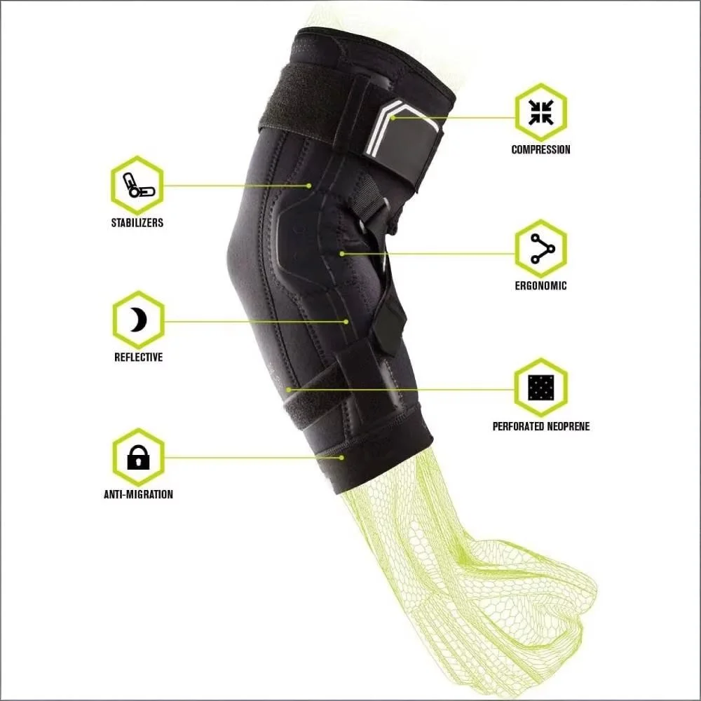 Performance Bionic Ellbogenbandage II - Mittelgroß - Maximale Gelenkstütze bei Ellbogen-Hyperextension, UCL, Tommy-John-Bandverletzungen – Detail 1