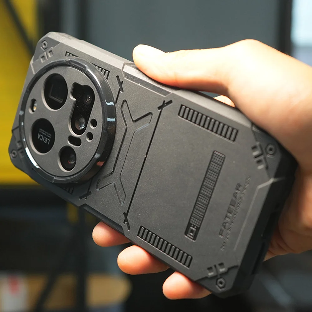 FATBEAR 군용 등급 XIAOMI 15 Ultra 15S Pro 마그네틱 버전 Fundas 용 견고한 보호 케이스 커버