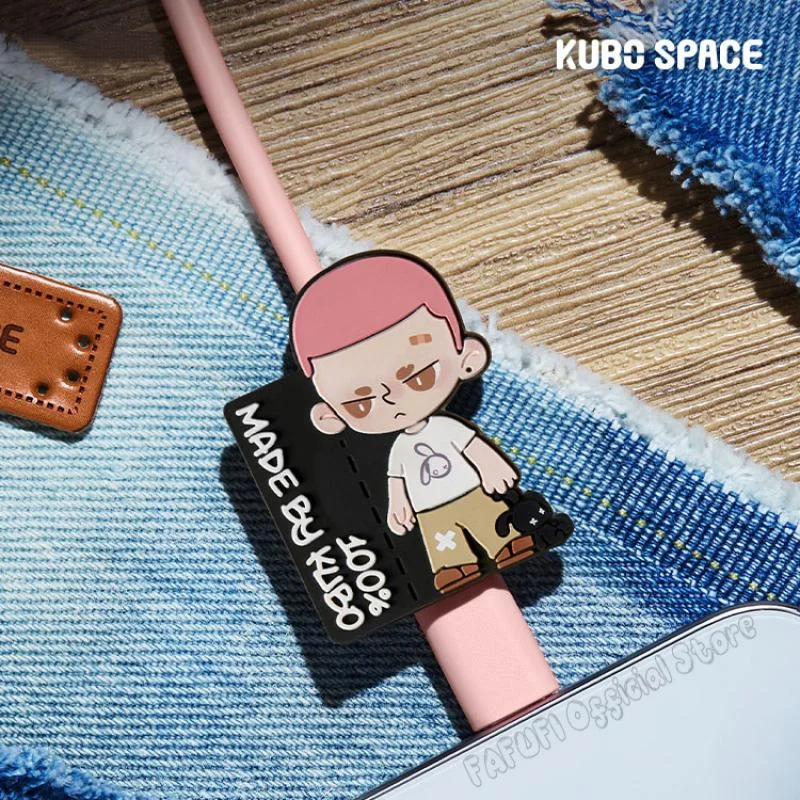 

KUBO Jeans Series Blind Box Data Cable iPhone Type-C Mystery Box Doll Cute Anime Figure Ornaments Collection Gift