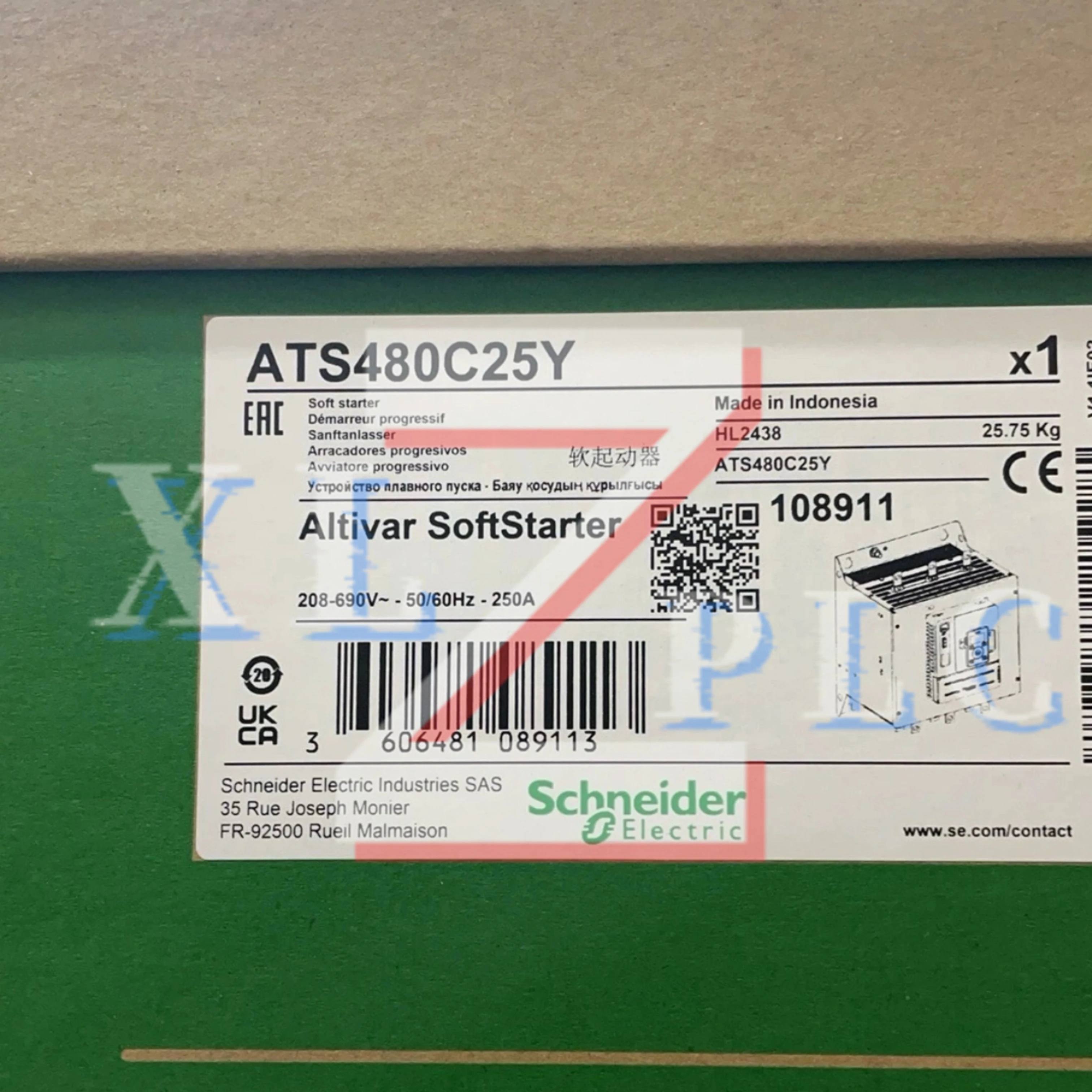 

ATS480C21Y ATS480C25Y ATS480C32Y программный стартер новый оригинальный