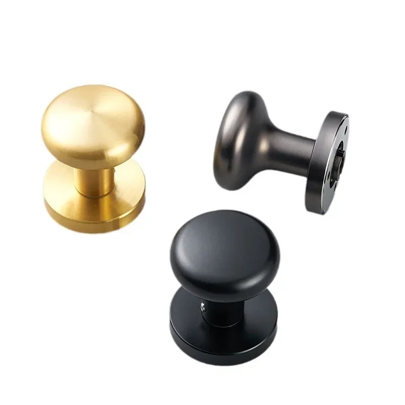 

Excellent Zinc Alloy Invisible Door Lock Bedroom Background Wall Hidden Round Lock Household Door Single-sided Silent Keyless Do