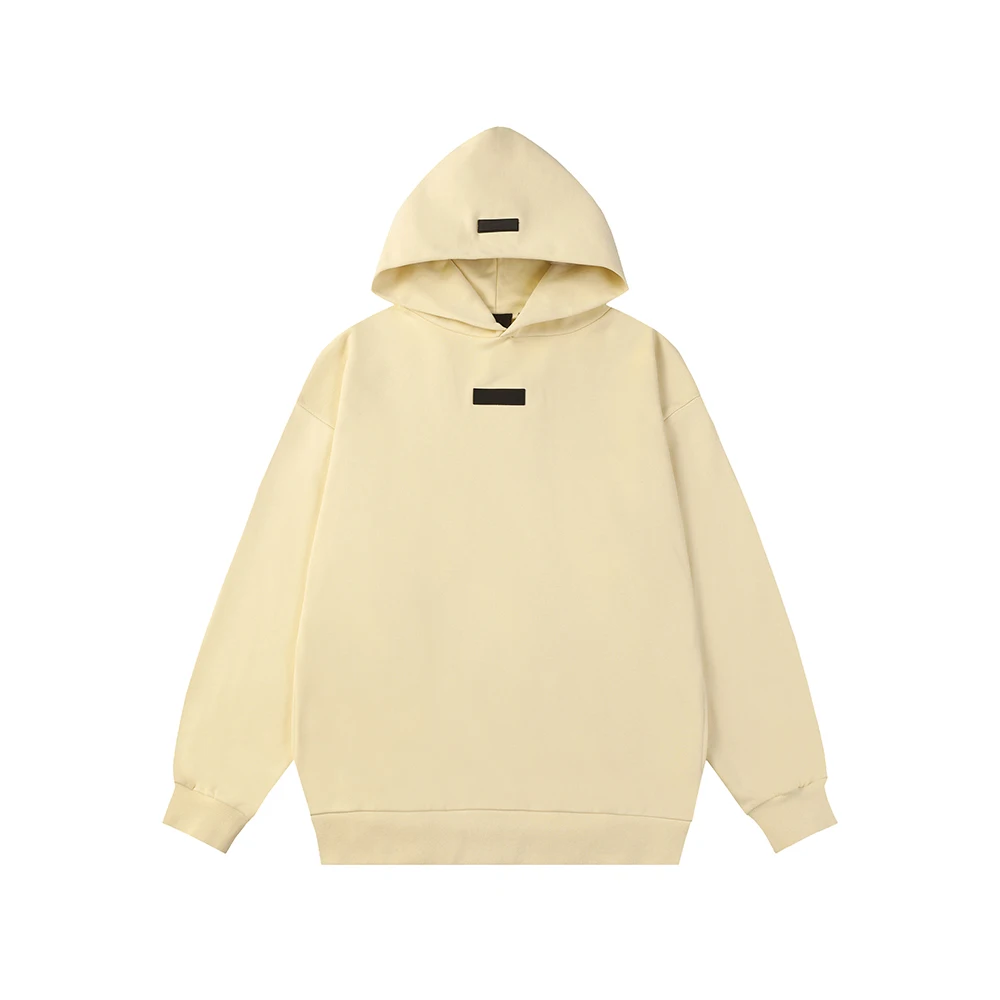 Fashion Autumn Sweatshirt 8th Collection New Colorway Cotton Hoodies Sweatshirts Rubberzied Label Men Hip hop Oversize Hoodies