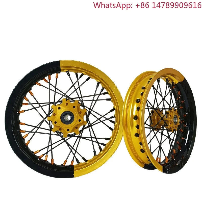 Aluminum Alloy Supermoto Wheel Rim For [Model] Customized Retrofit Upgrade Dirt Bike Motorcycle Spare PartsCustom Size Available
