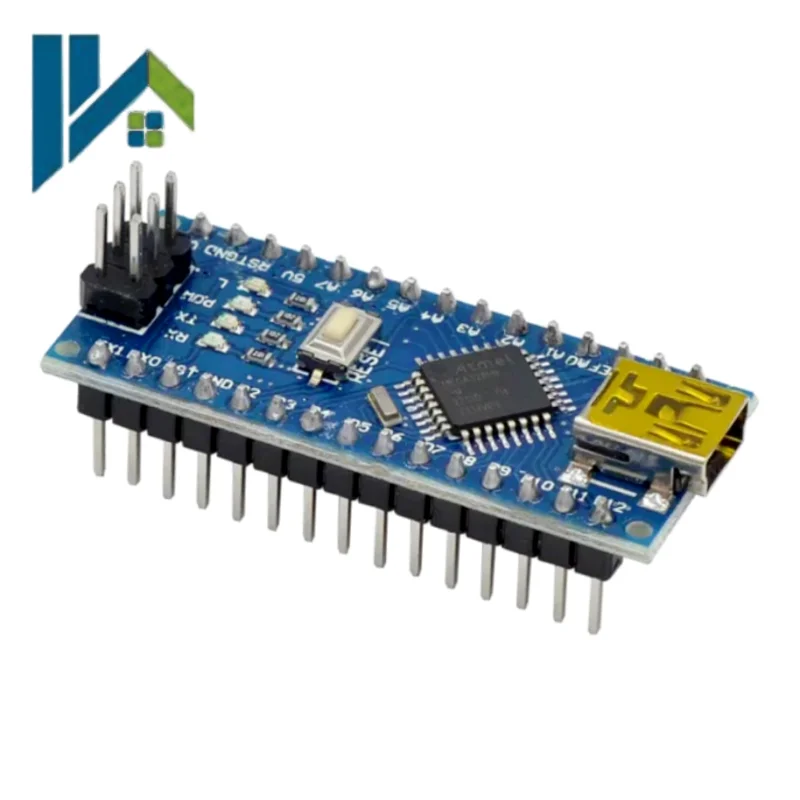 Nano V3.0 Improved Version ATMEGA328P Compatible with 2014 Version MINI / MICRO / TYPE-C Interface Soldered Board, Without Cable