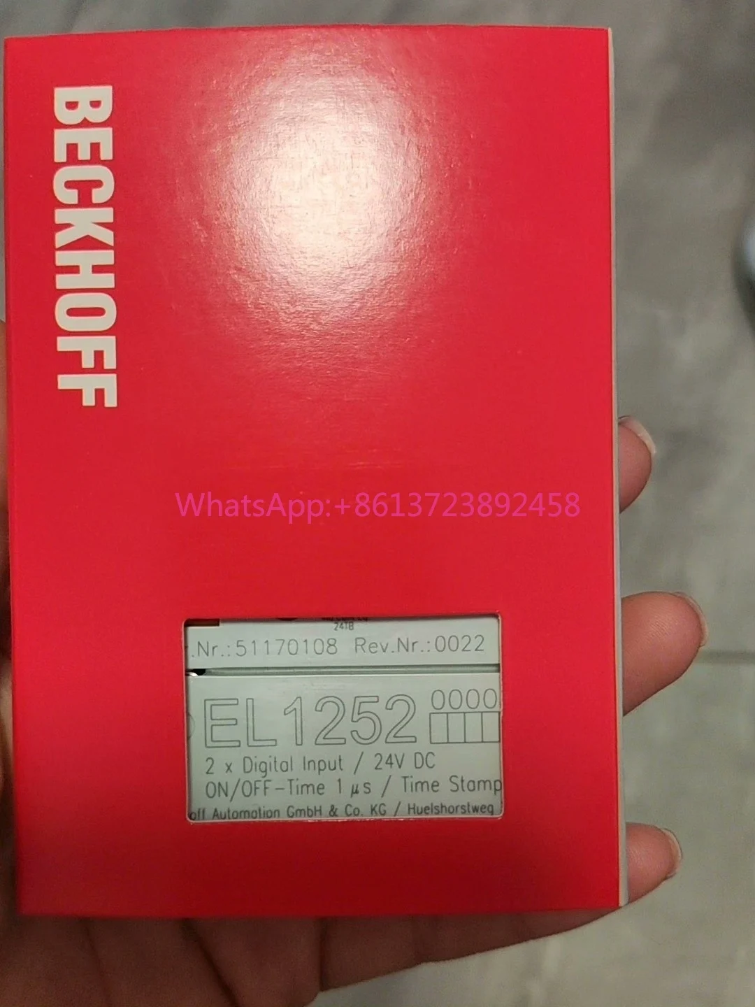 

Beckhoff EL1252, brand new in stock, high quality