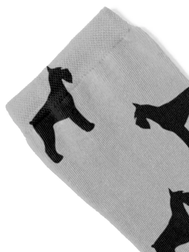 Giant Schnauzer Silhouette(s) Socks loose football essential Socks For Girls Men's