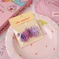 hair clips purple