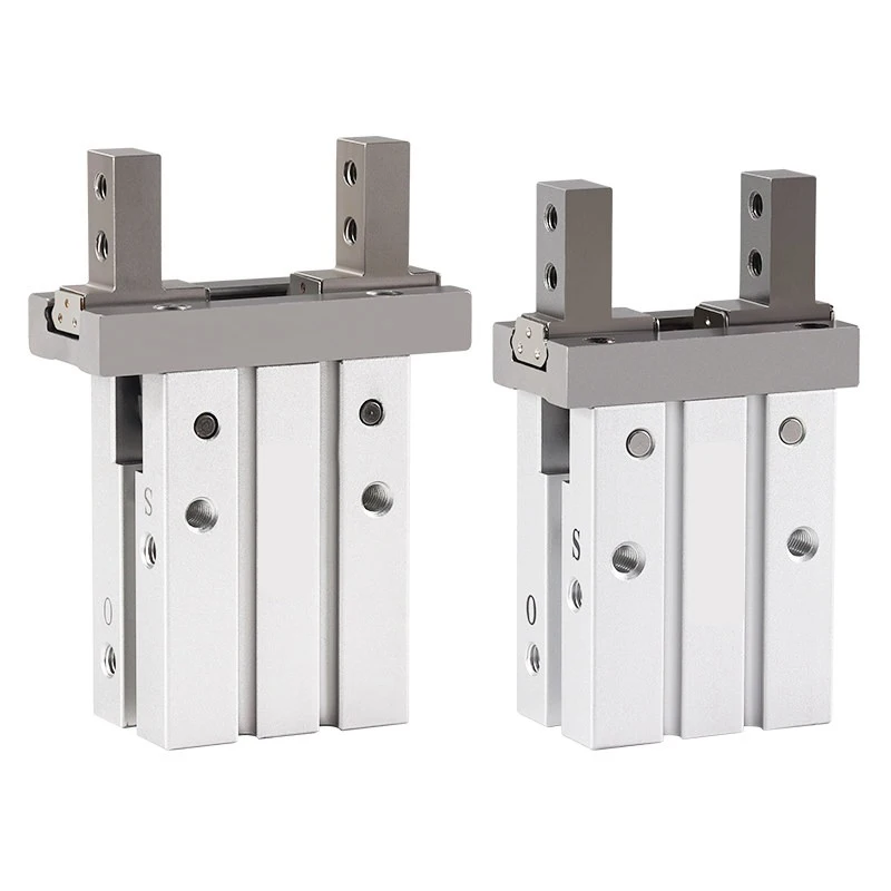 

SMC Type MHZL2 Pneumatic Air Gripper Cylinder Parallel Type Finger Cylinder Double Acting Industrial Automation Robot Clamp ﻿