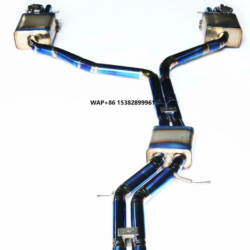 Titanium Alloy Valvetronic Catback Exhaust for  A6 A6L Exhaust