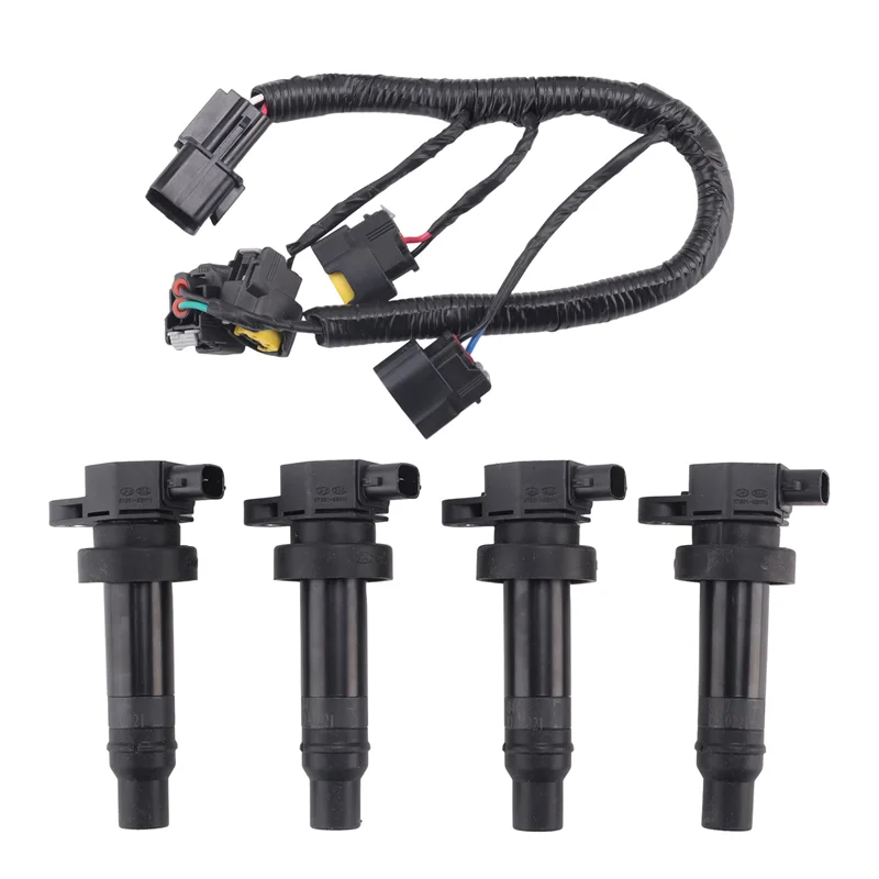 

1Set 27301-2B010 Ignition Coil With Line High Performance Coil Assembly For Hyundai Elantra IX35 IX20 I30 Kia Soul Ceed